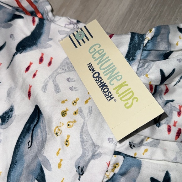 NWT- Genuine Kids from Osh Kosh Sea Creatures Dress- Size 4T - Picture 3 of 4